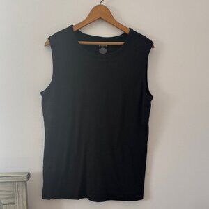 Duluth Trading Co Black Cotton Tank